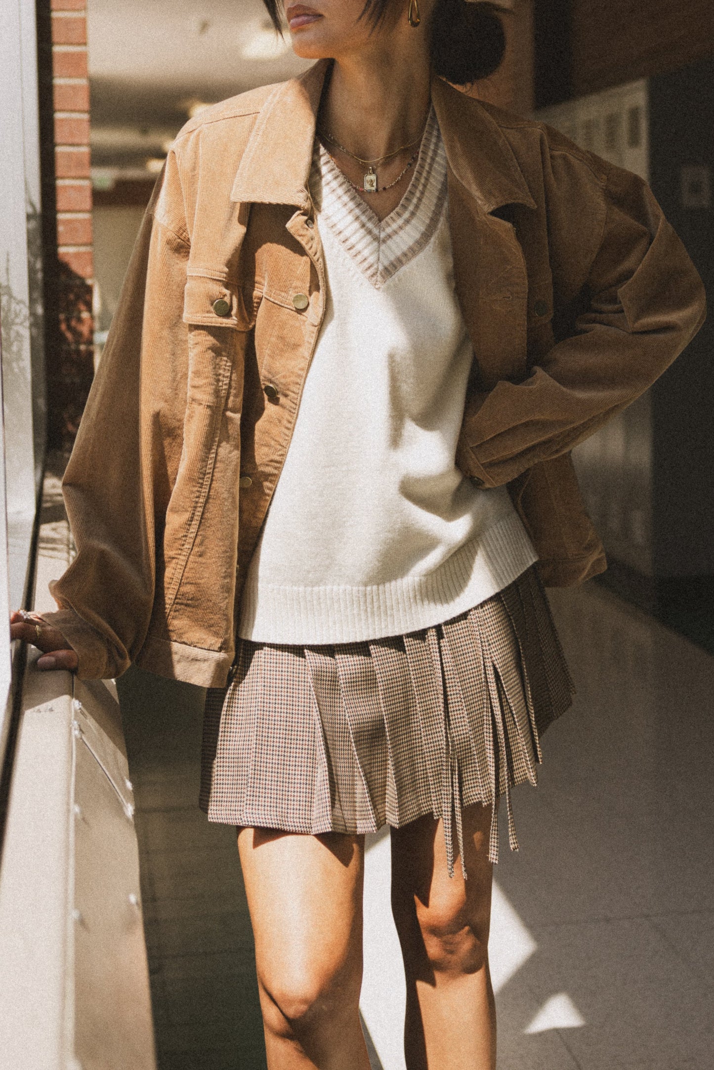 Rachel Pleated Mini Skirt - FINAL SALE