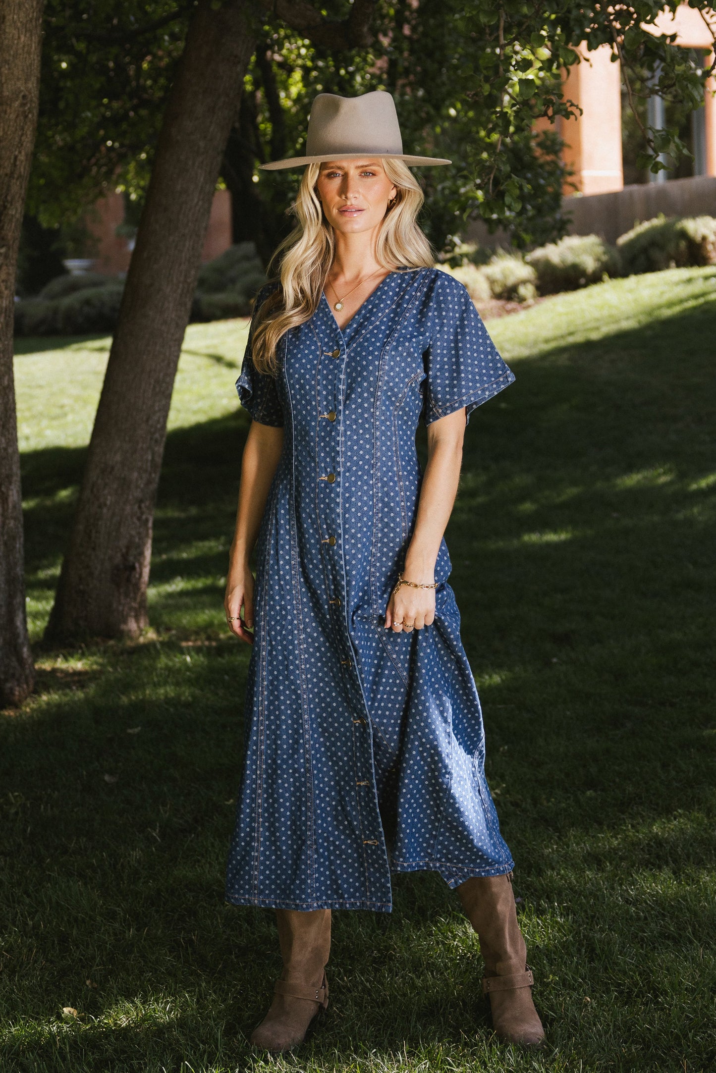 Otis Polka Dot Maxi Dress - FINAL SALE