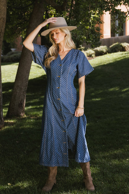 Otis Polka Dot Maxi Dress - FINAL SALE
