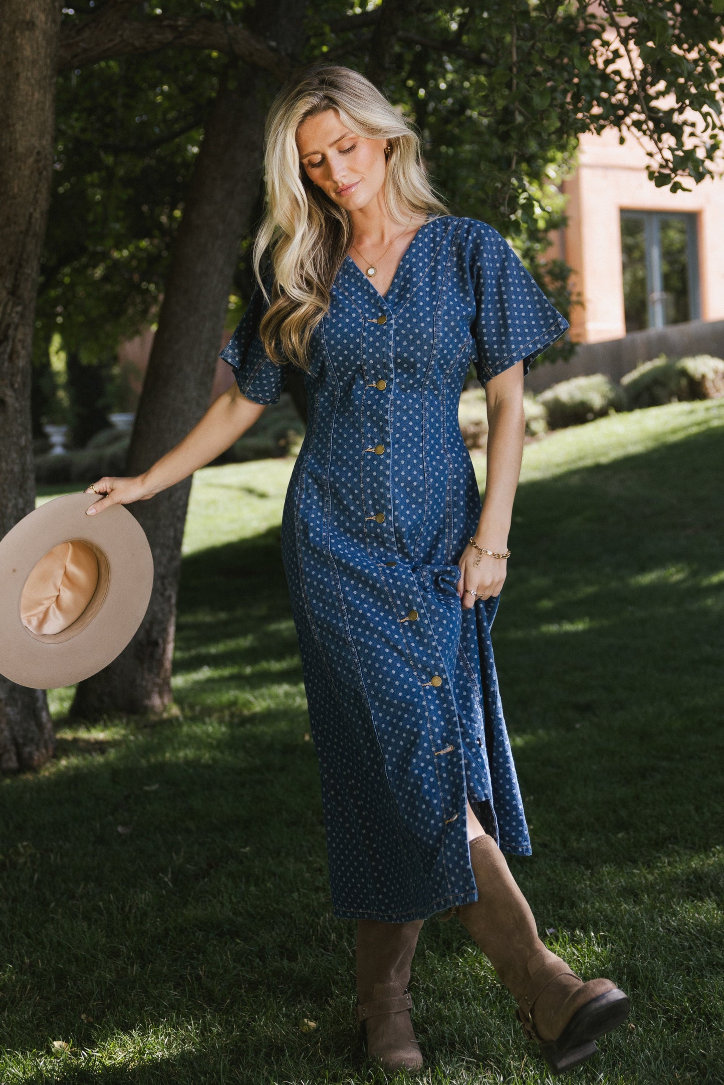 Otis Polka Dot Maxi Dress - FINAL SALE