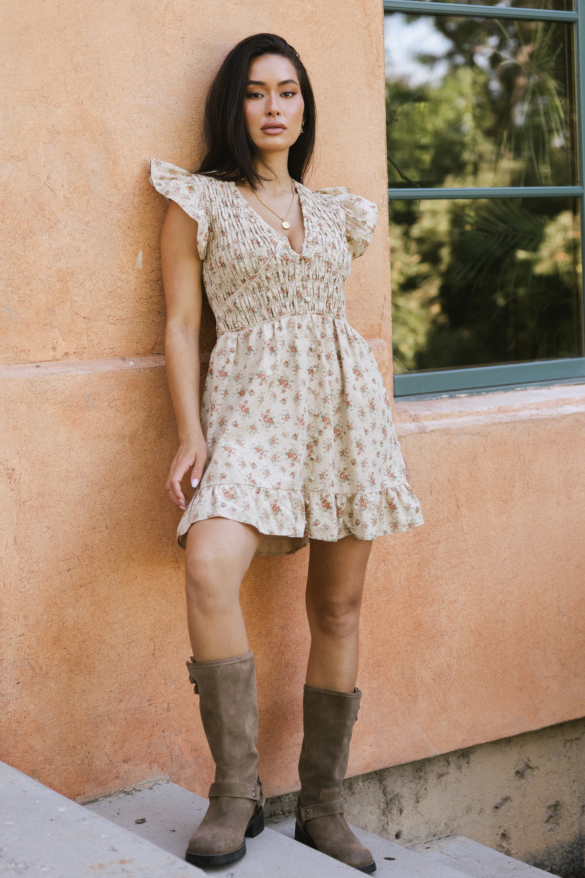 Kayce Floral Mini Dress - FINAL SALE