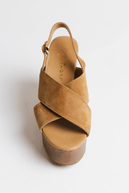Ross Suede Wedge Sandal