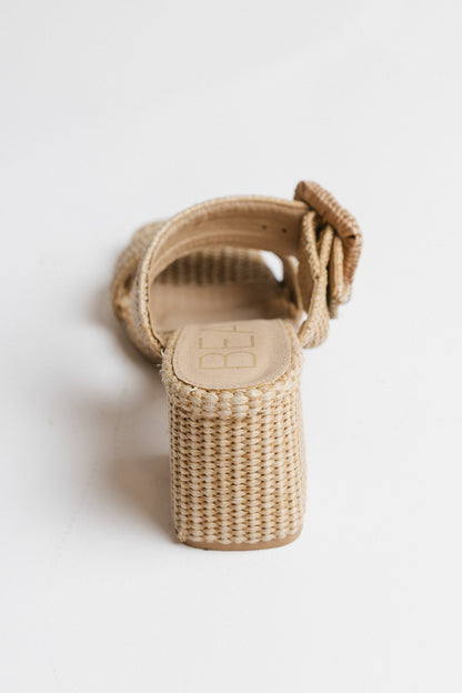 Corey Raffia Heel