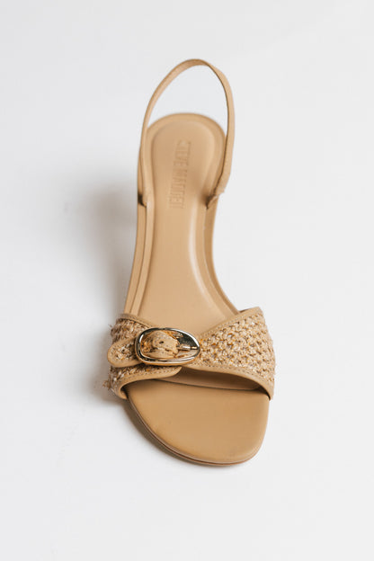Steve Madden Henrietta Raffia Heel - FINAL SALE