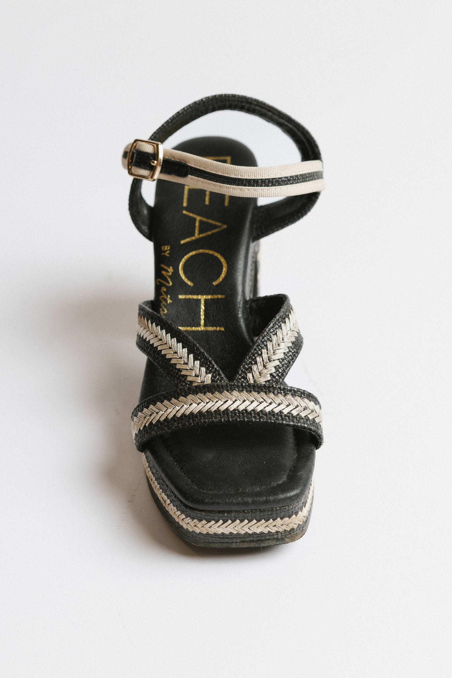 Jaime Raffia Heels - FINAL SALE