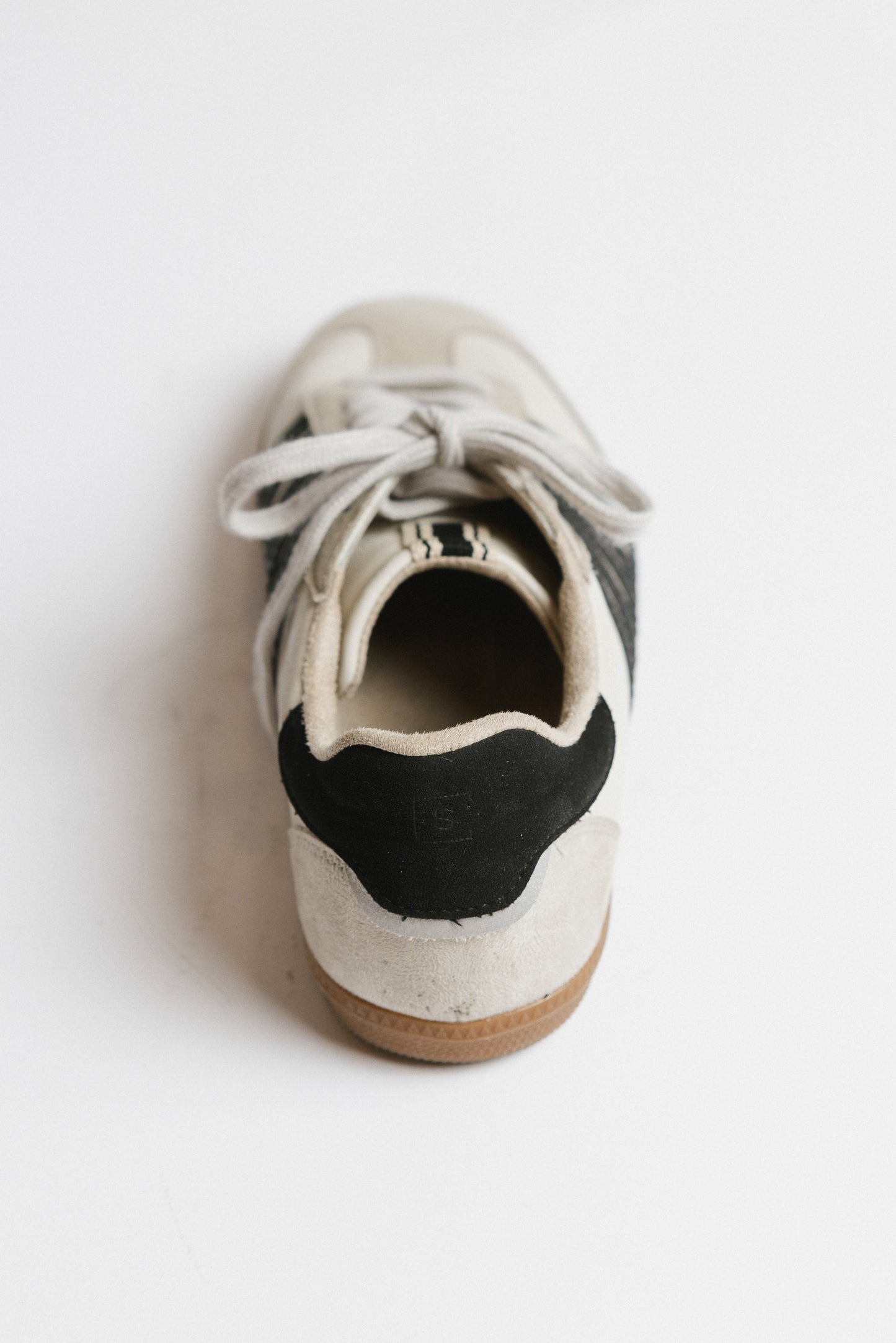 Stevie Striped Sneaker in Black