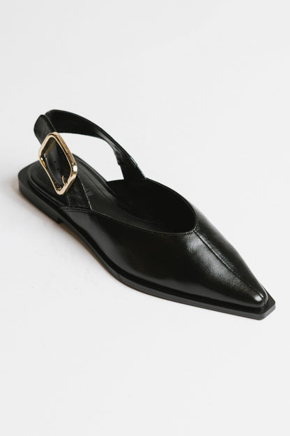 Steve Madden Shay Slingback Flats in Black