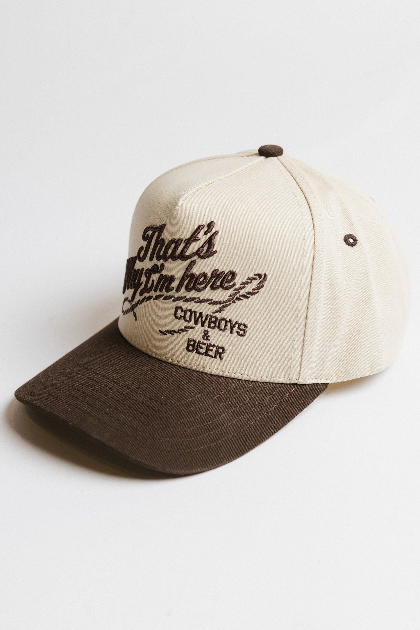 That's Why I'm Here Baseball Cap