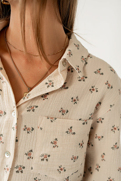 Harry Floral Button Up - FINAL SALE