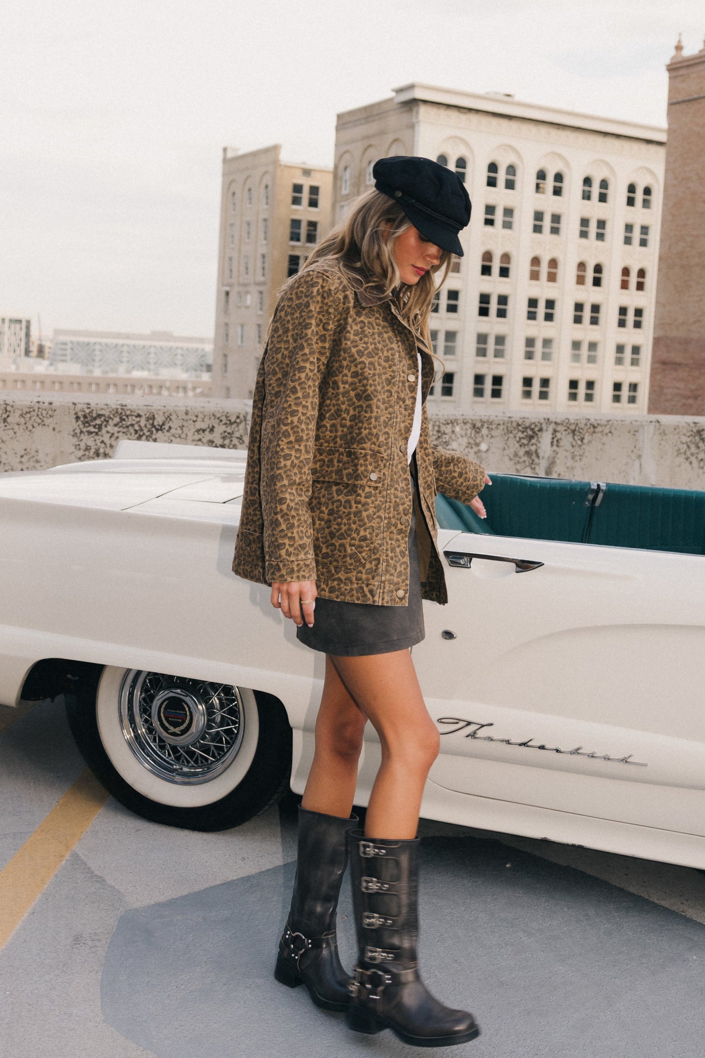 Karson Leopard Jacket - FINAL SALE
