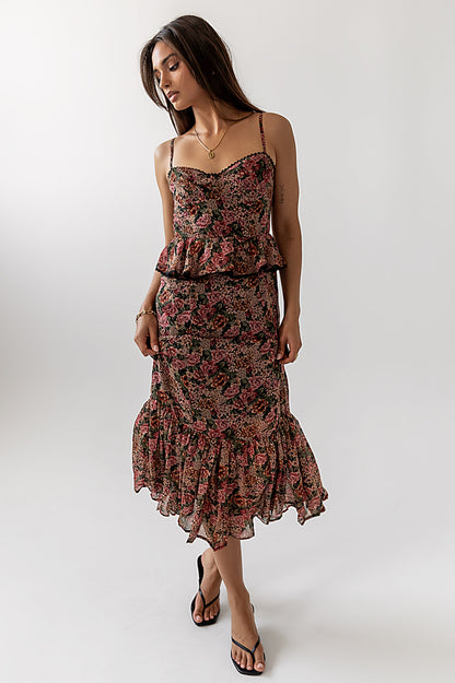 Jennie Floral Midi Dress - FINAL SALE
