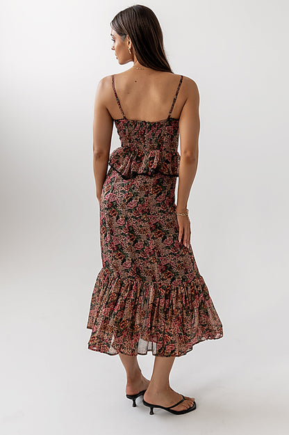 Jennie Floral Midi Dress - FINAL SALE