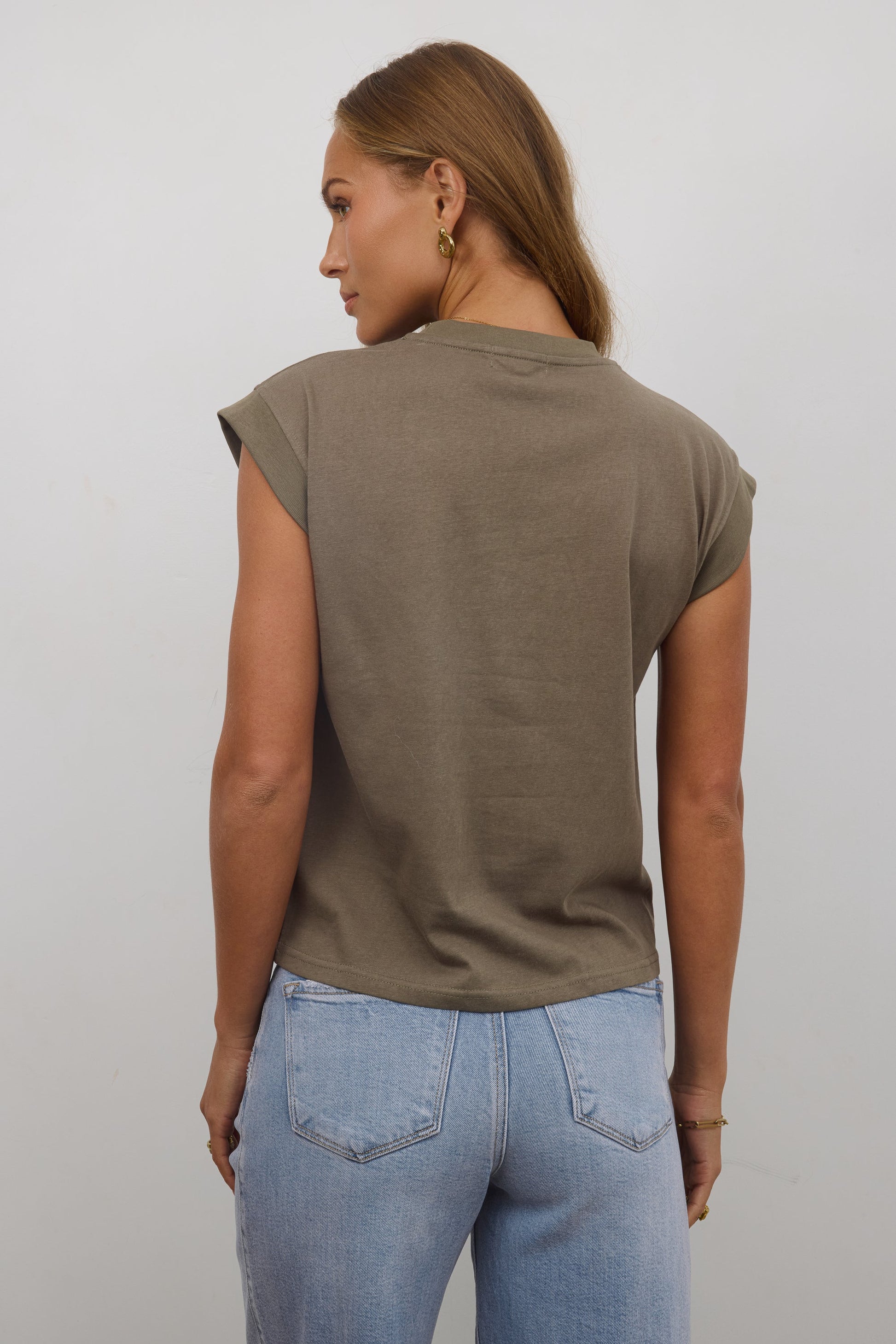 Arlo Top in Olive - FINAL SALE