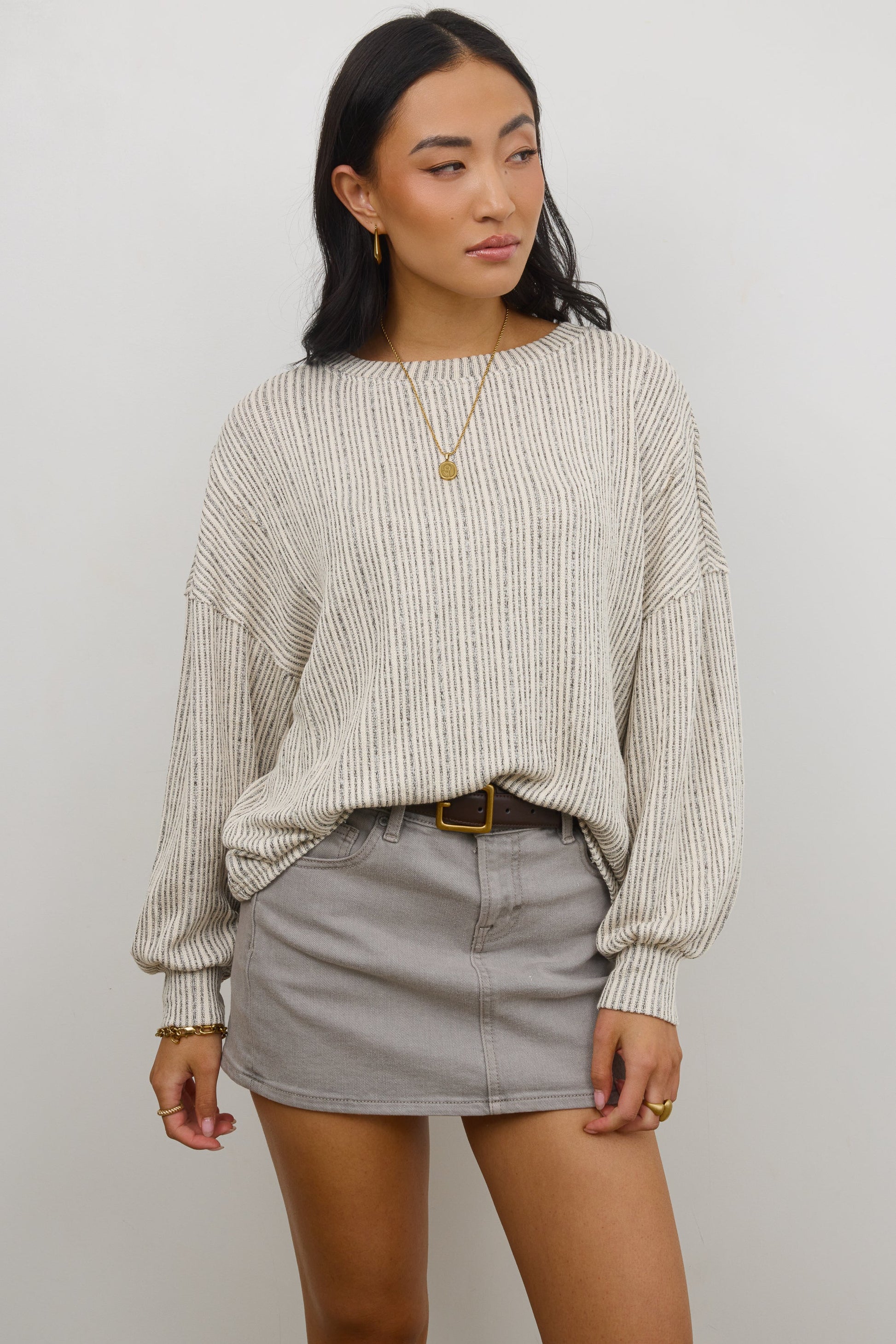 Shiloh Denim Mini Skirt