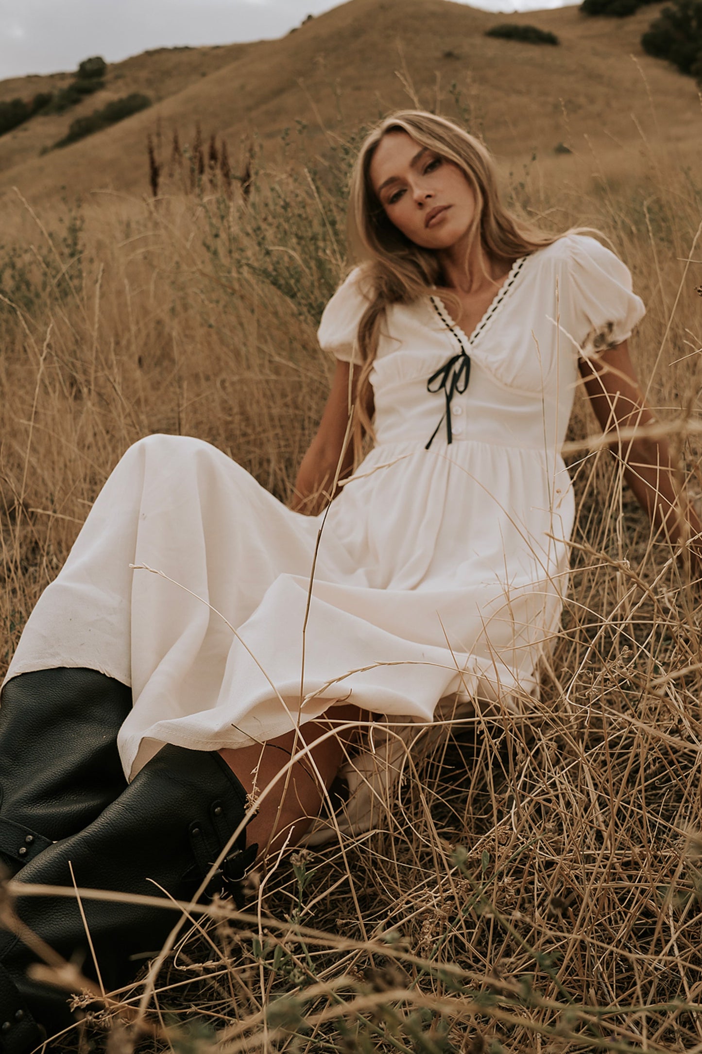 Kaydence Maxi Dress in Cream - FINAL SALE