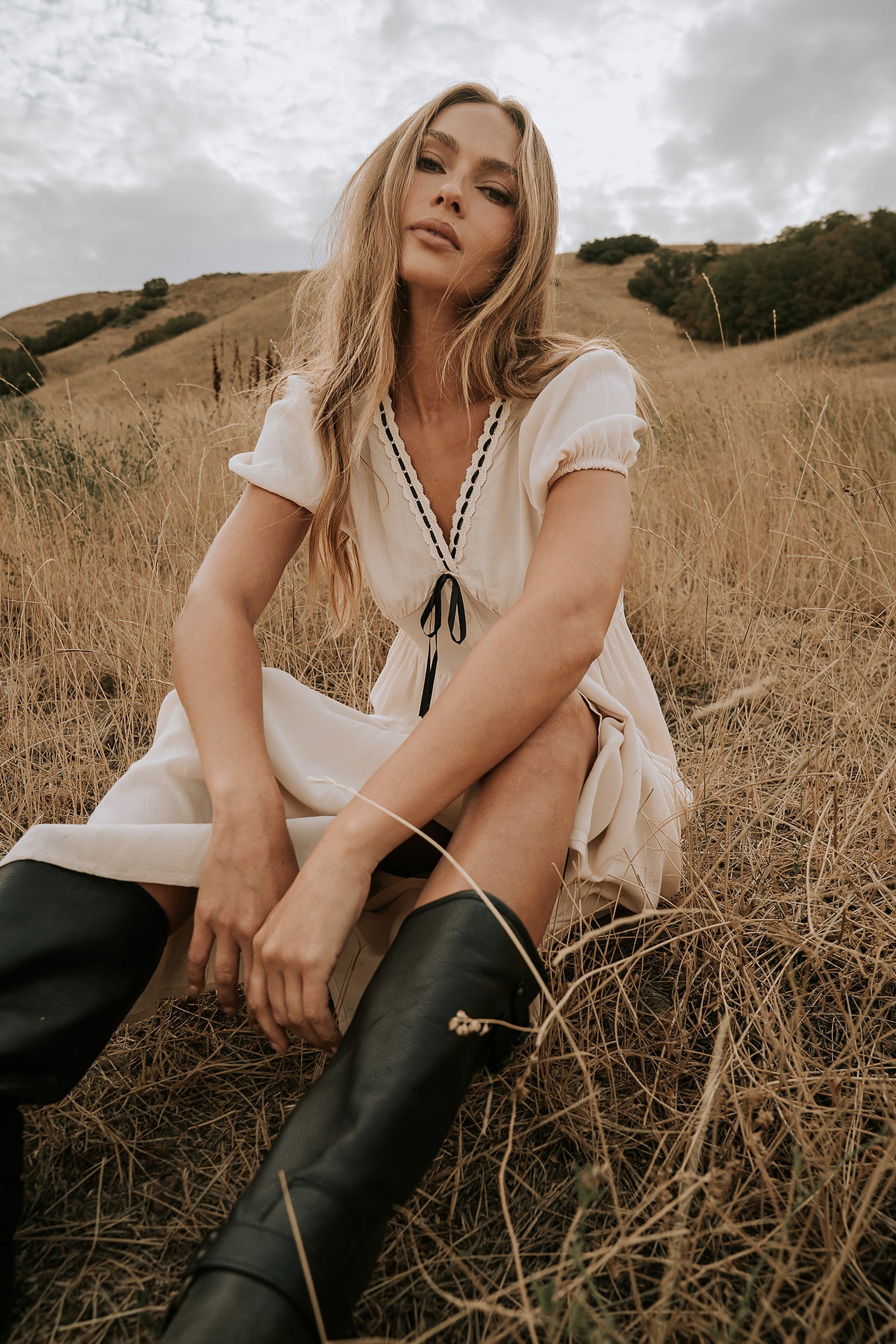 Kaydence Maxi Dress in Cream - FINAL SALE