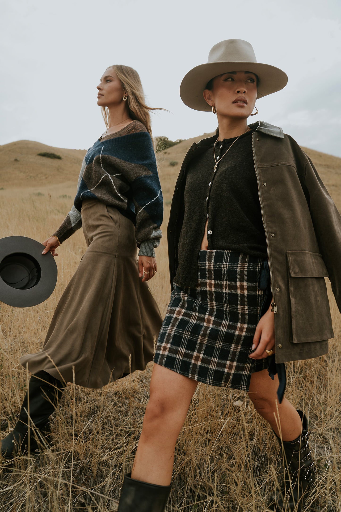 Haven Plaid Mini Skort - FINAL SALE