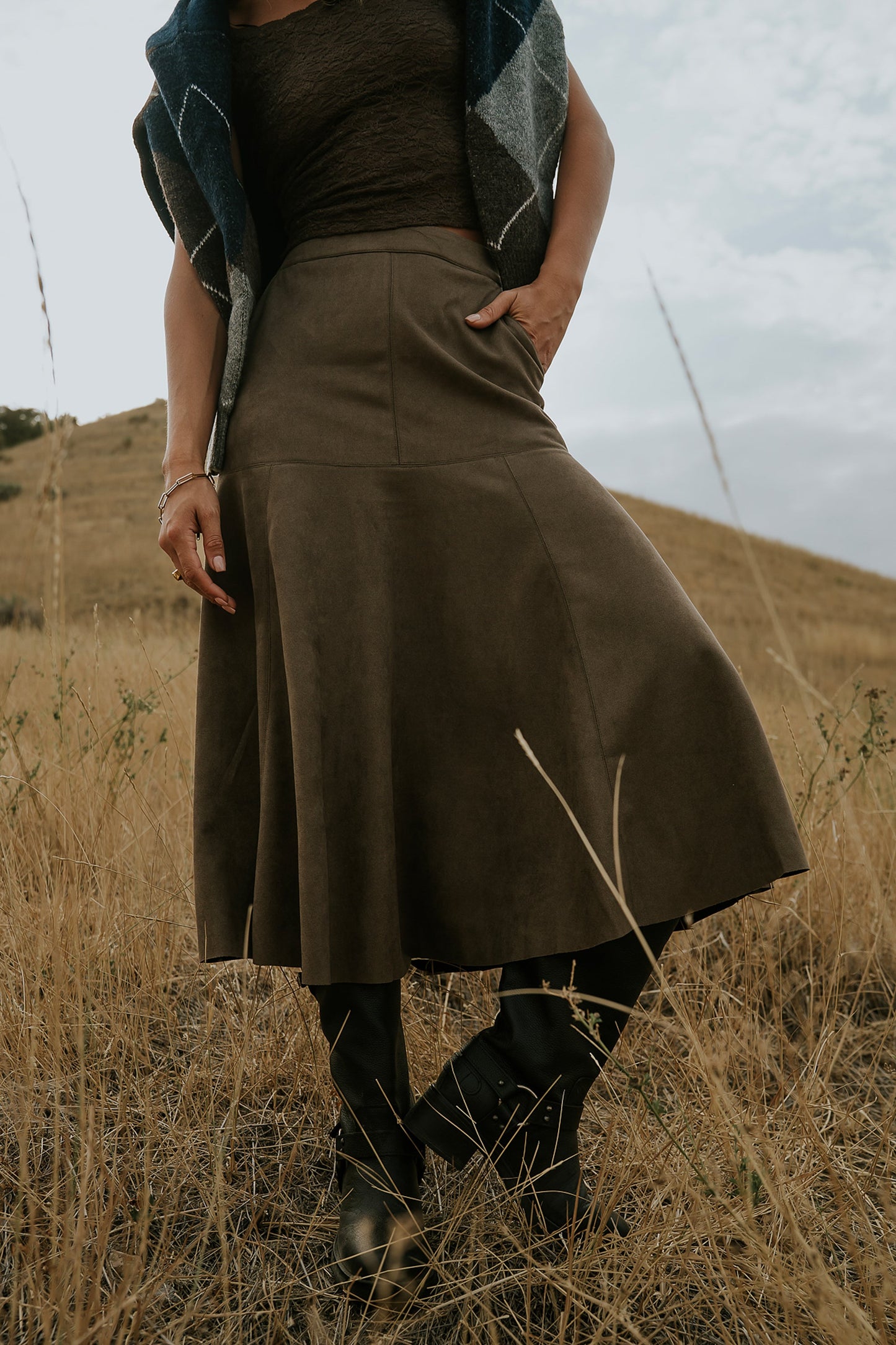 Nicki Midi Skirt - FINAL SALE