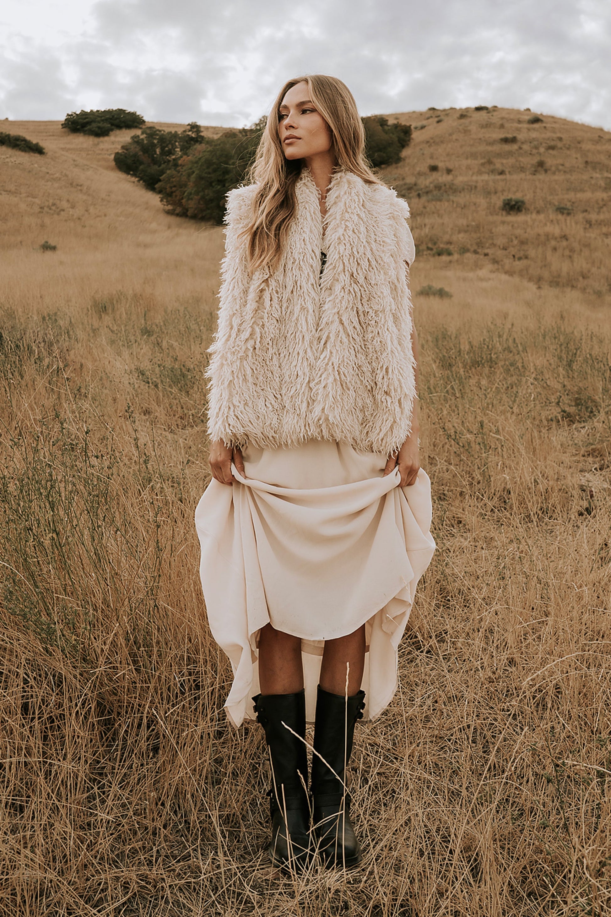 Kassie Faux Fur Vest