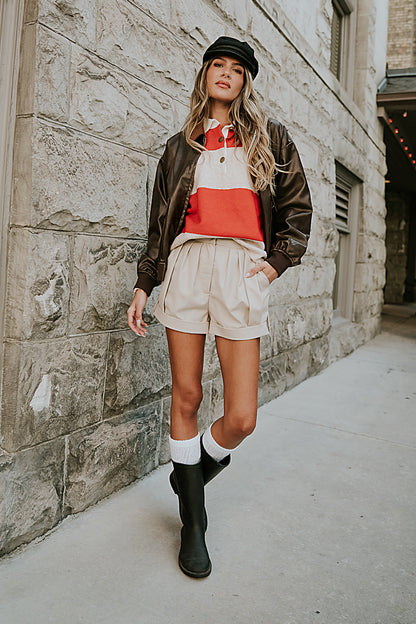 Kyrie Pleated Shorts - FINAL SALE