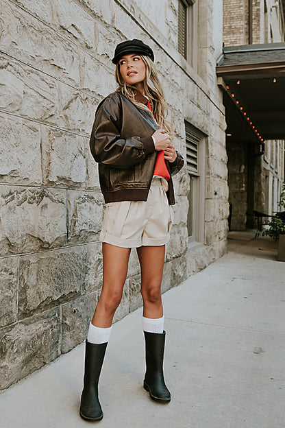 Siena Vegan Leather Jacket - FINAL SALE