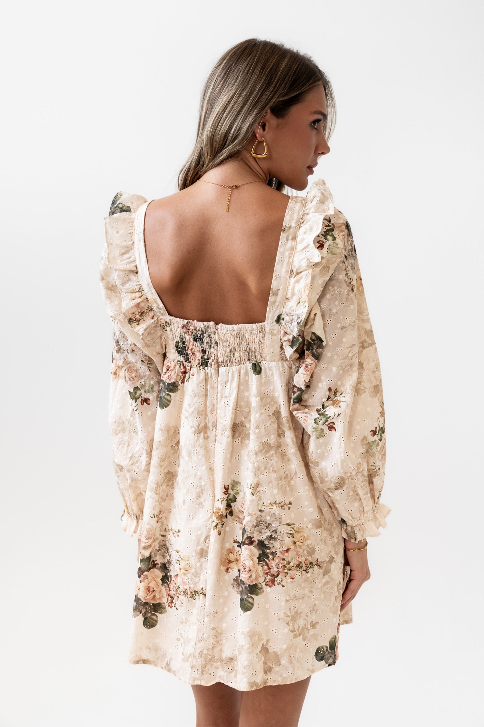 Kathy Floral Mini Dress - FINAL SALE