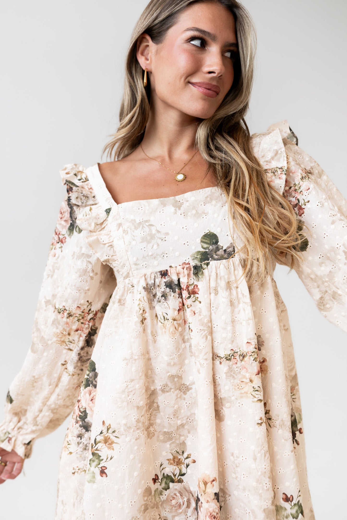 Kathy Floral Mini Dress - FINAL SALE
