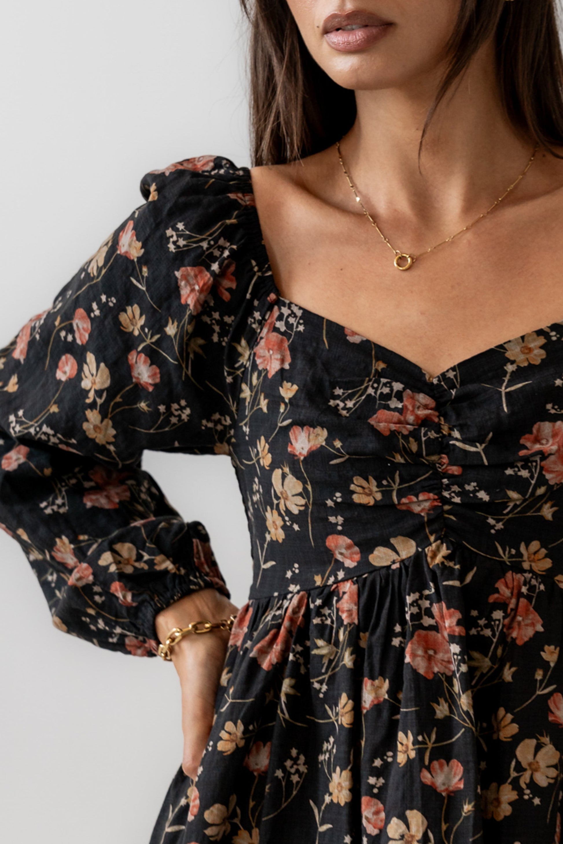 Michelle Floral Maxi Dress - FINAL SALE