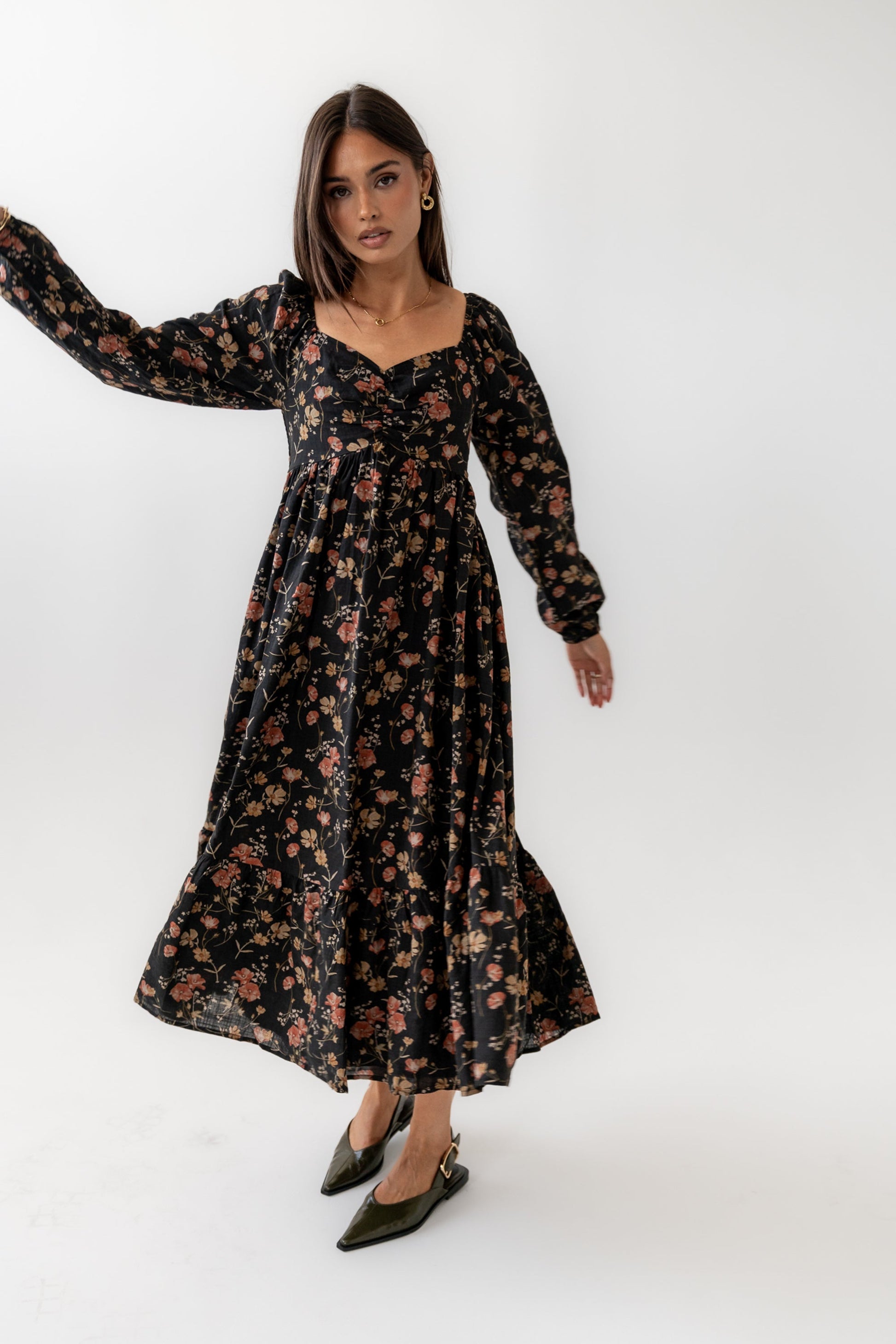 Michelle Floral Maxi Dress - FINAL SALE