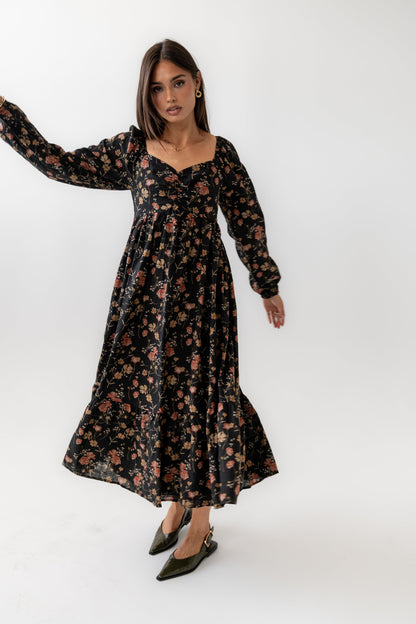 Michelle Floral Maxi Dress - FINAL SALE
