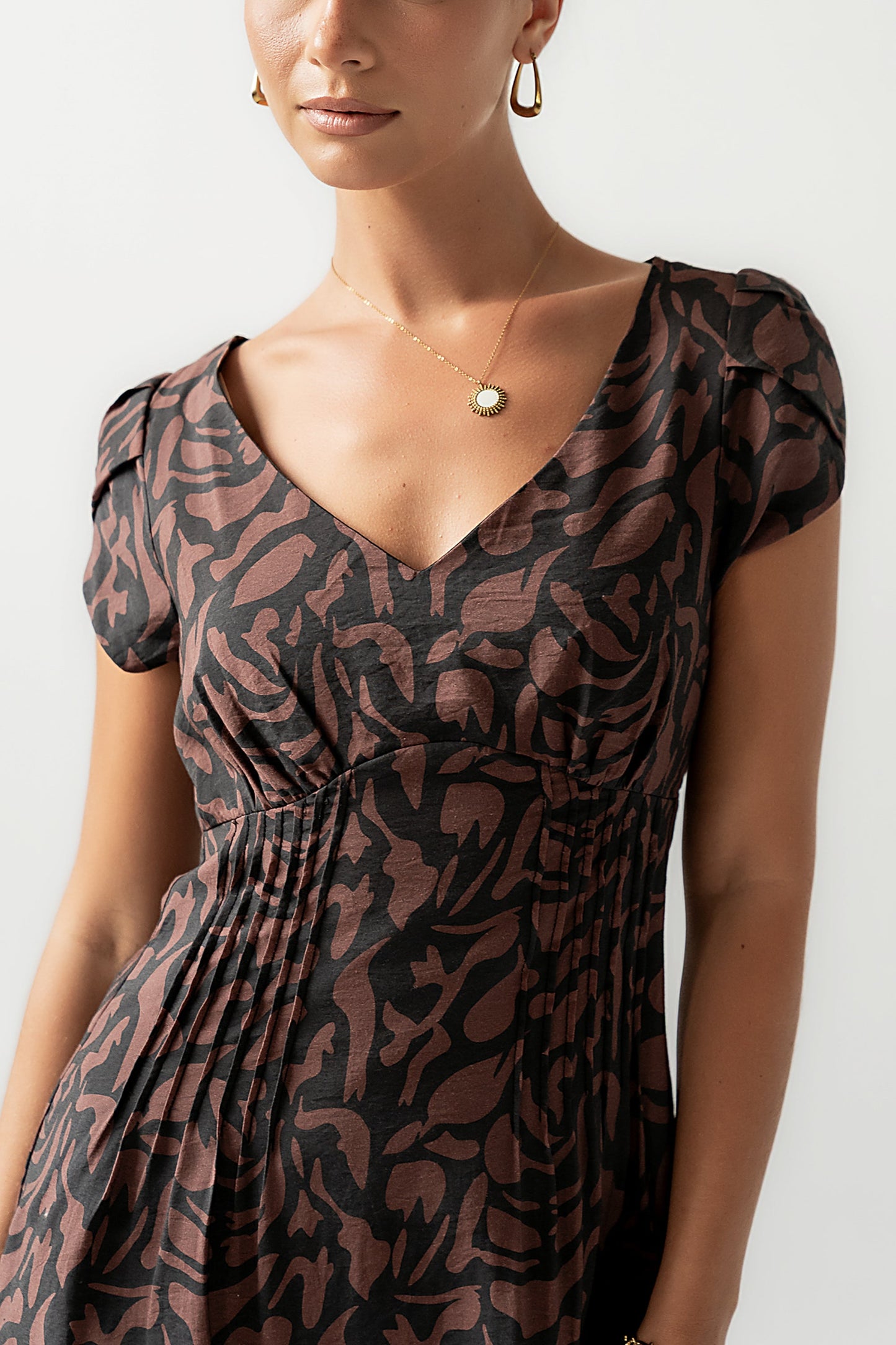 Kennedy Abstract Maxi Dress - FINAL SALE