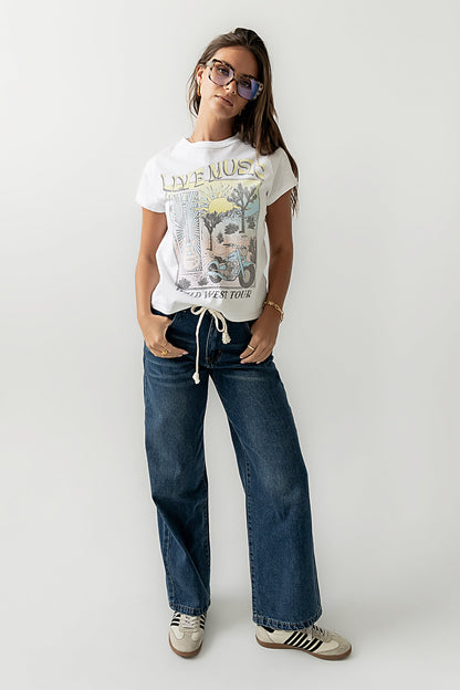 Live Music Graphic Tee - FINAL SALE