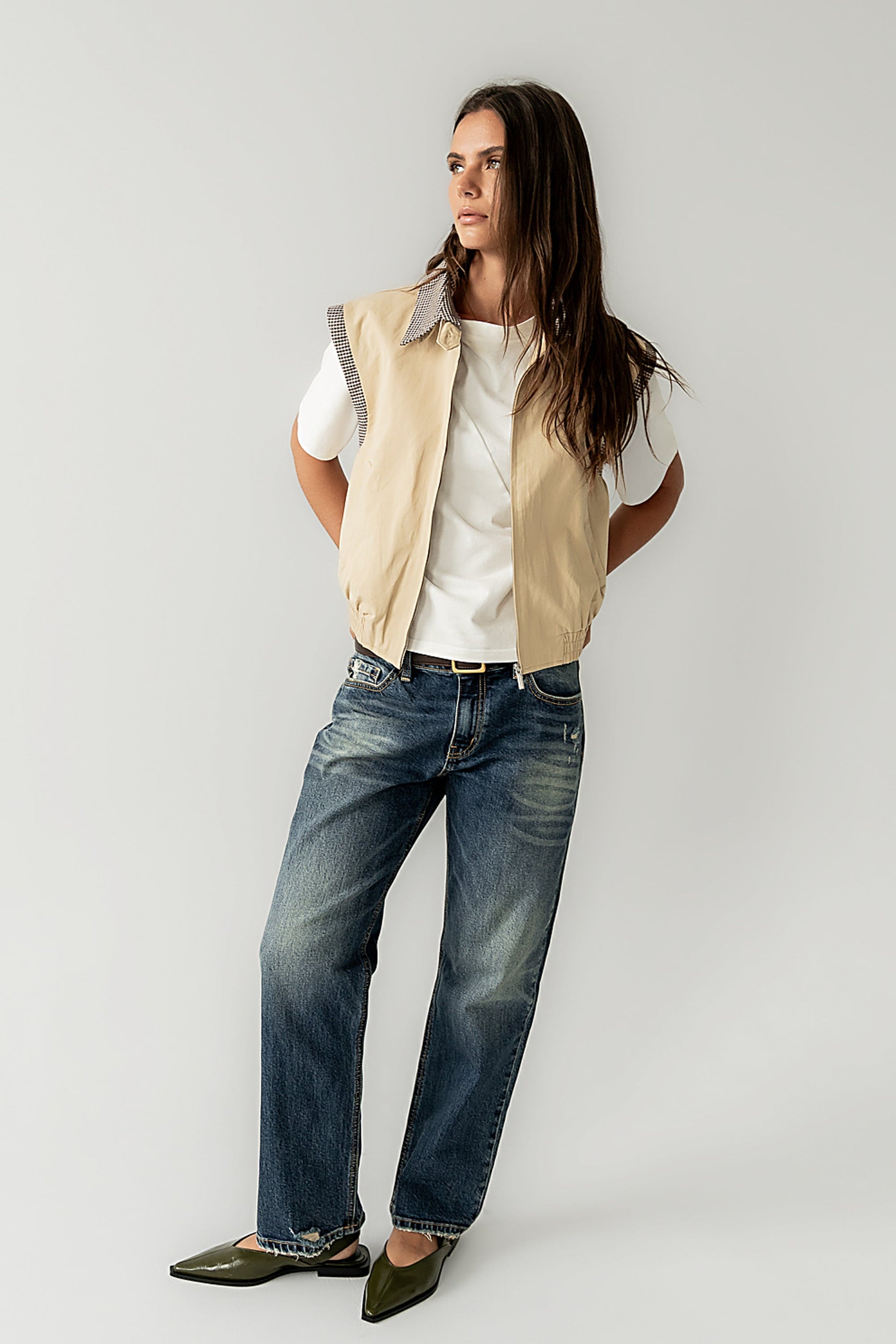 Finn Contrast Vest
