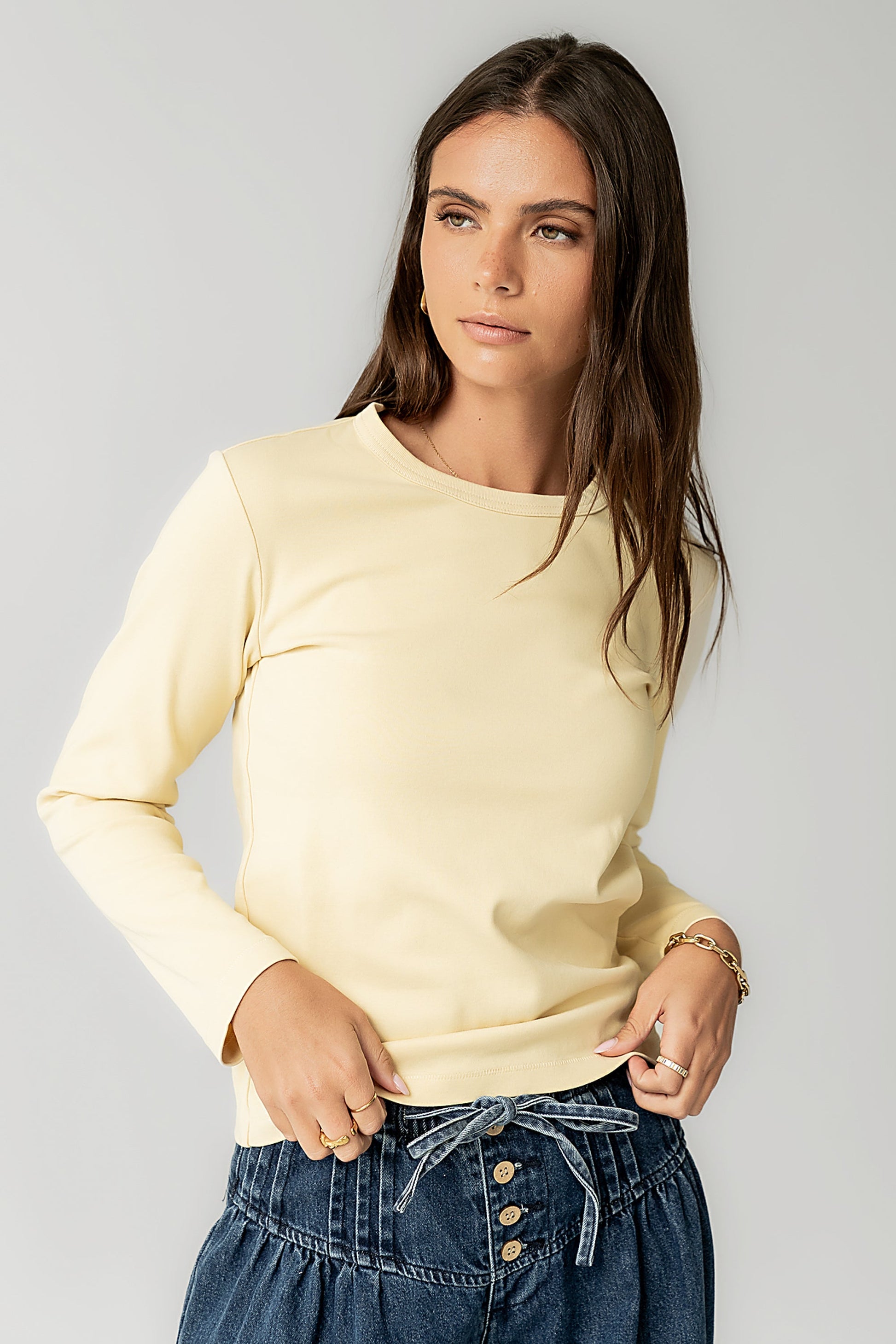 Makayla Shirt in Yellow