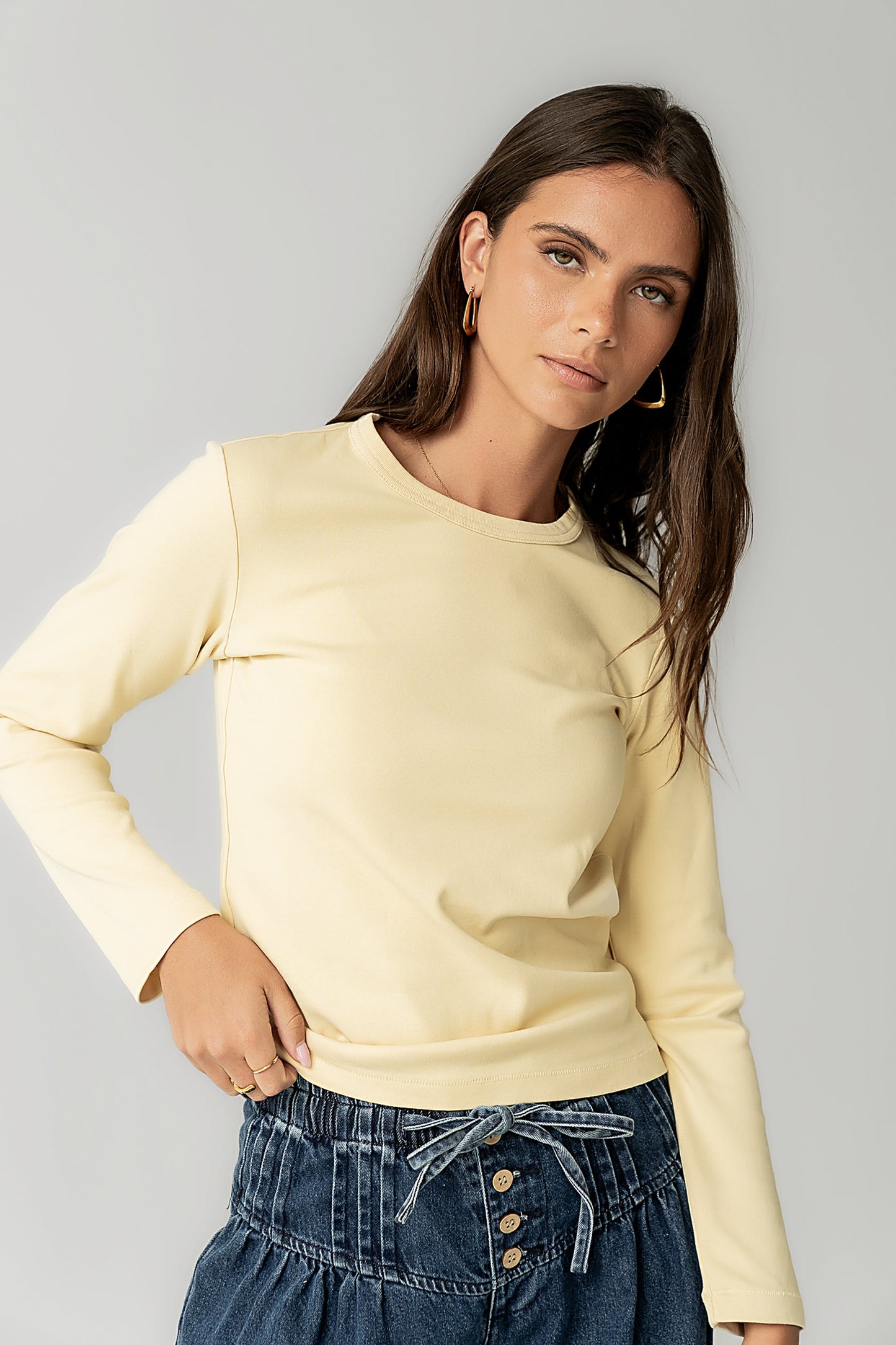 Makayla Shirt in Yellow
