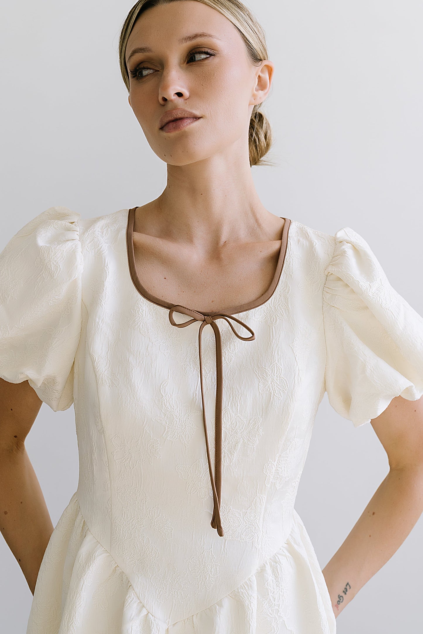 Mazie Textured Mini Dress - FINAL SALE