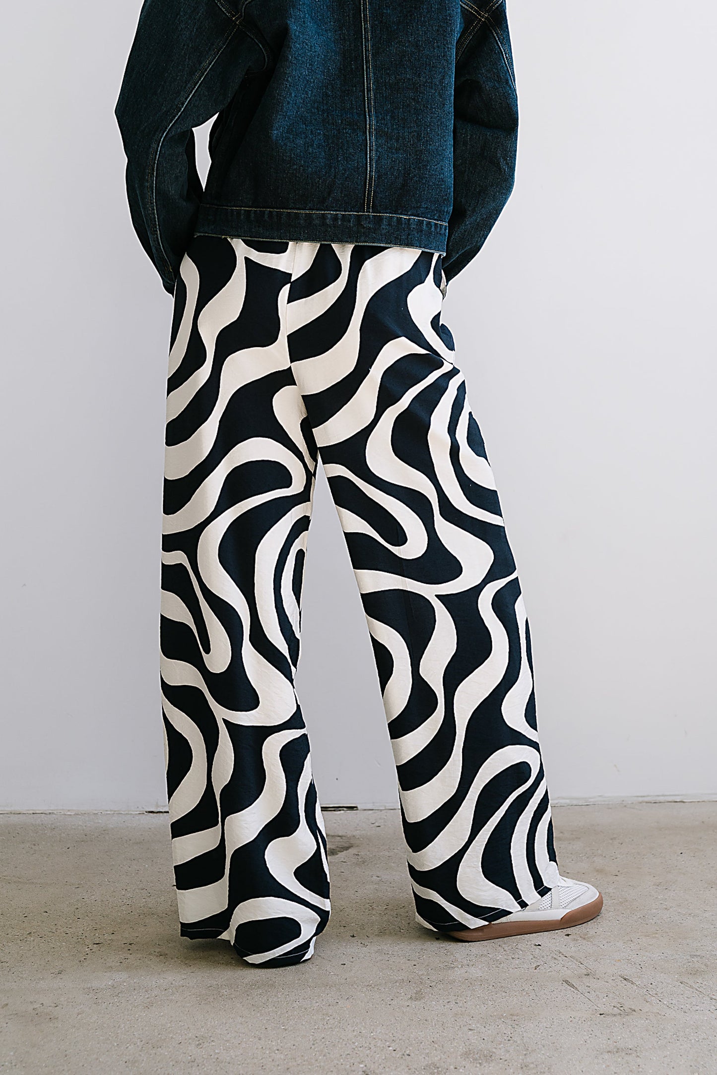 Remy Abstract Wide Leg Pants