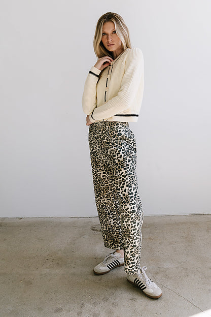 Karmella Contrast Cardigan