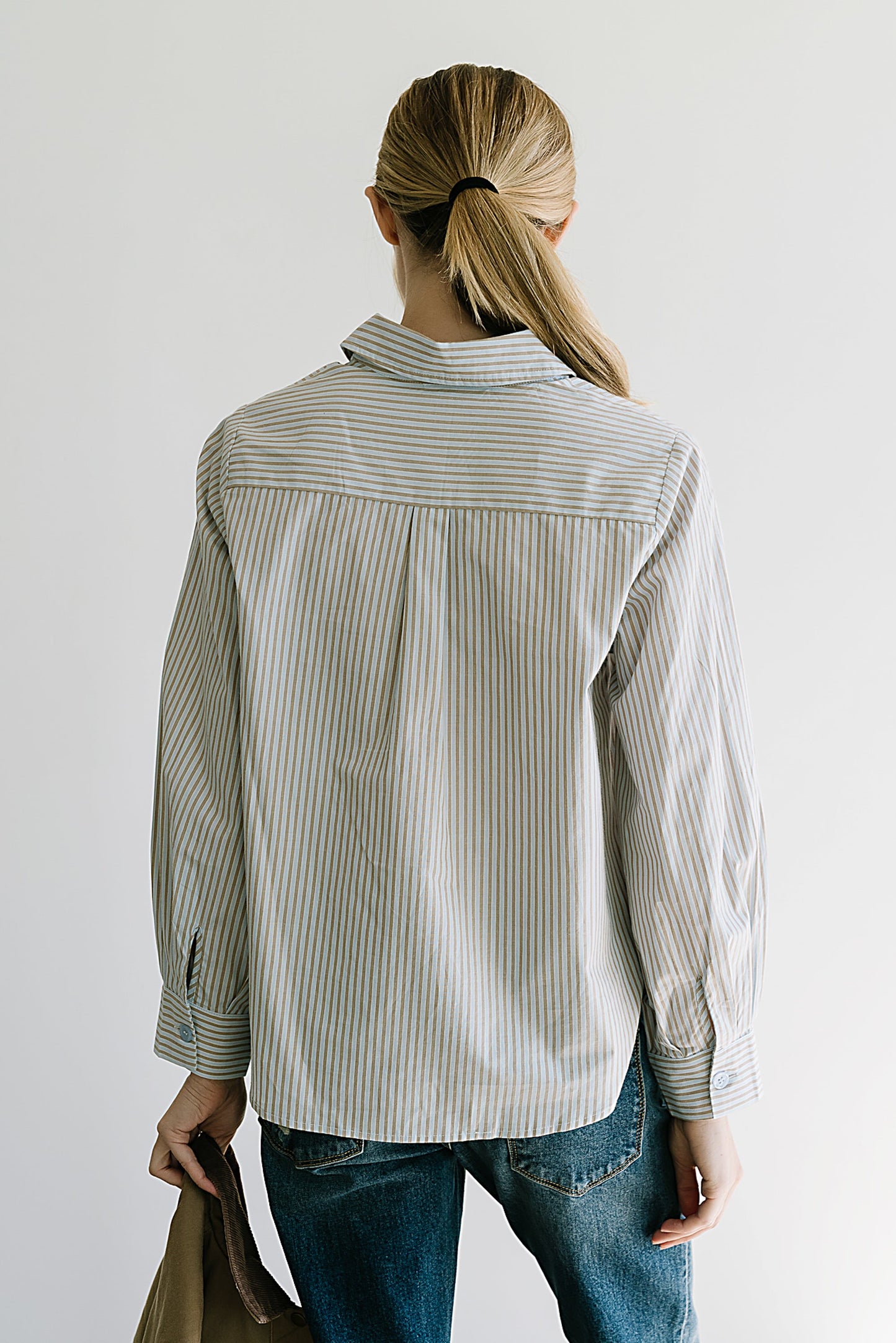 Ronnie Striped Button Up - FINAL SALE