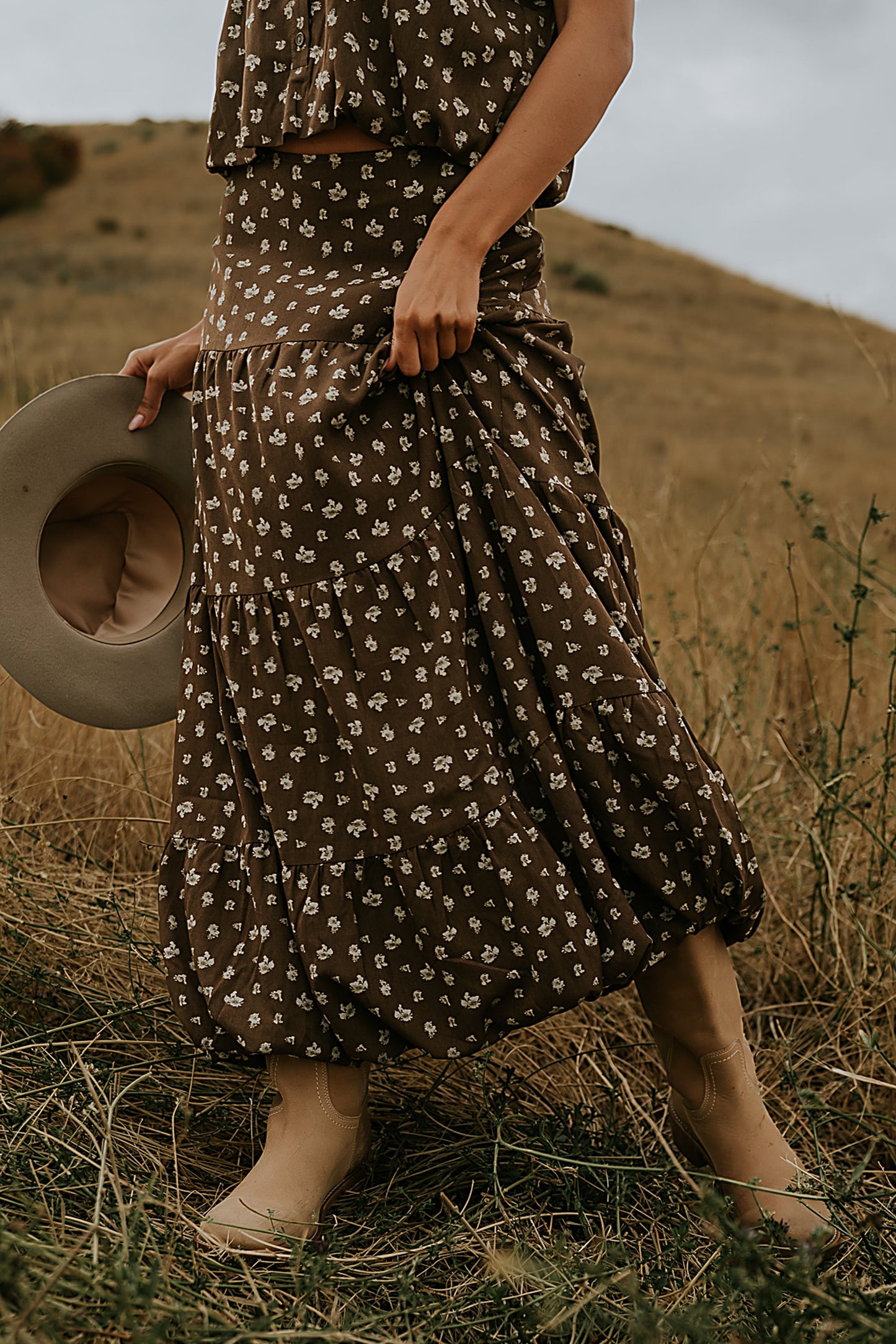 Victoria Bubble Maxi Skirt - FINAL SALE