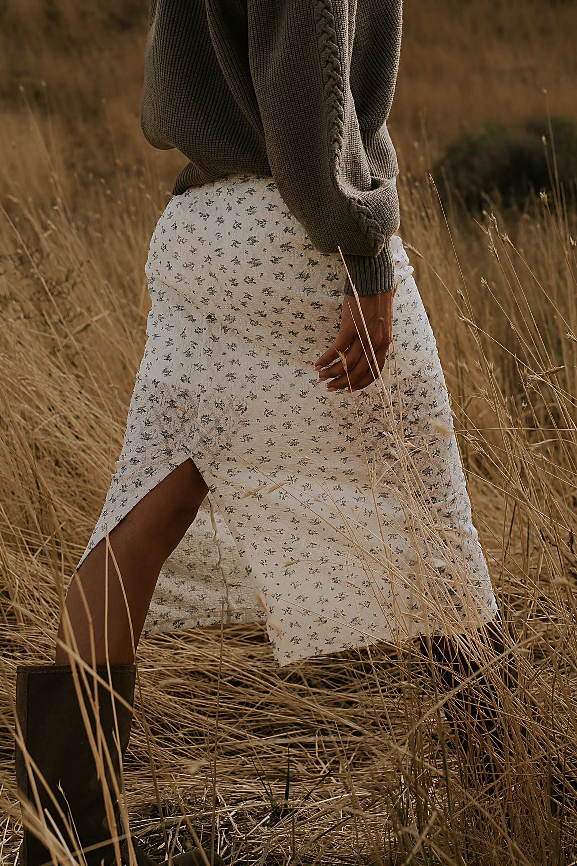 Kenyen Lace Maxi Skirt - FINAL SALE
