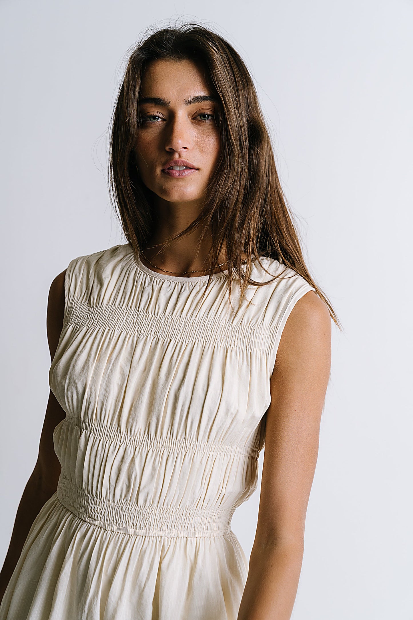 Johna Smocked Midi Dress - FINAL SALE