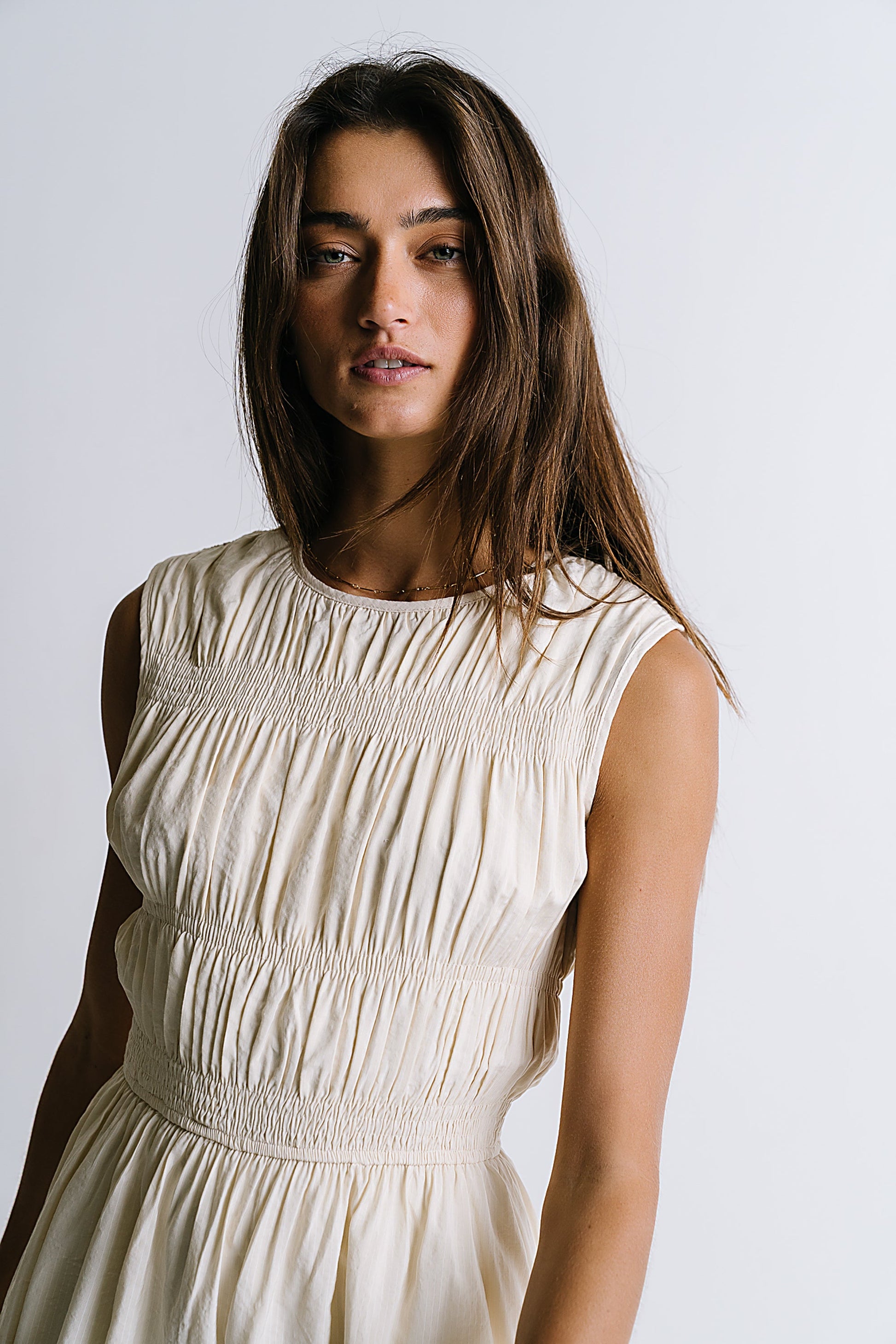 Johna Smocked Midi Dress - FINAL SALE