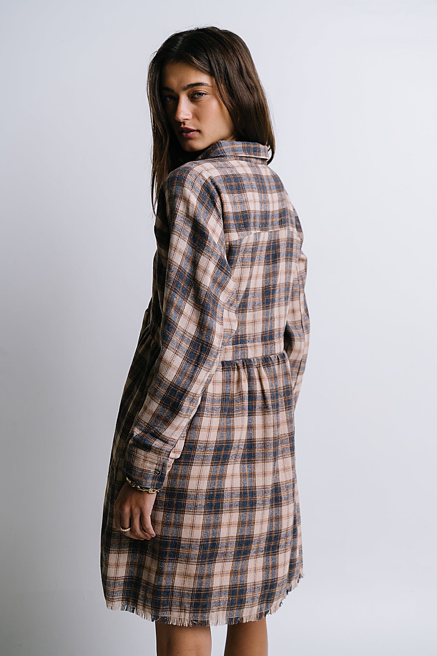 Karrie Plaid Mini Dress - FINAL SALE