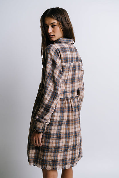 Karrie Plaid Mini Dress - FINAL SALE