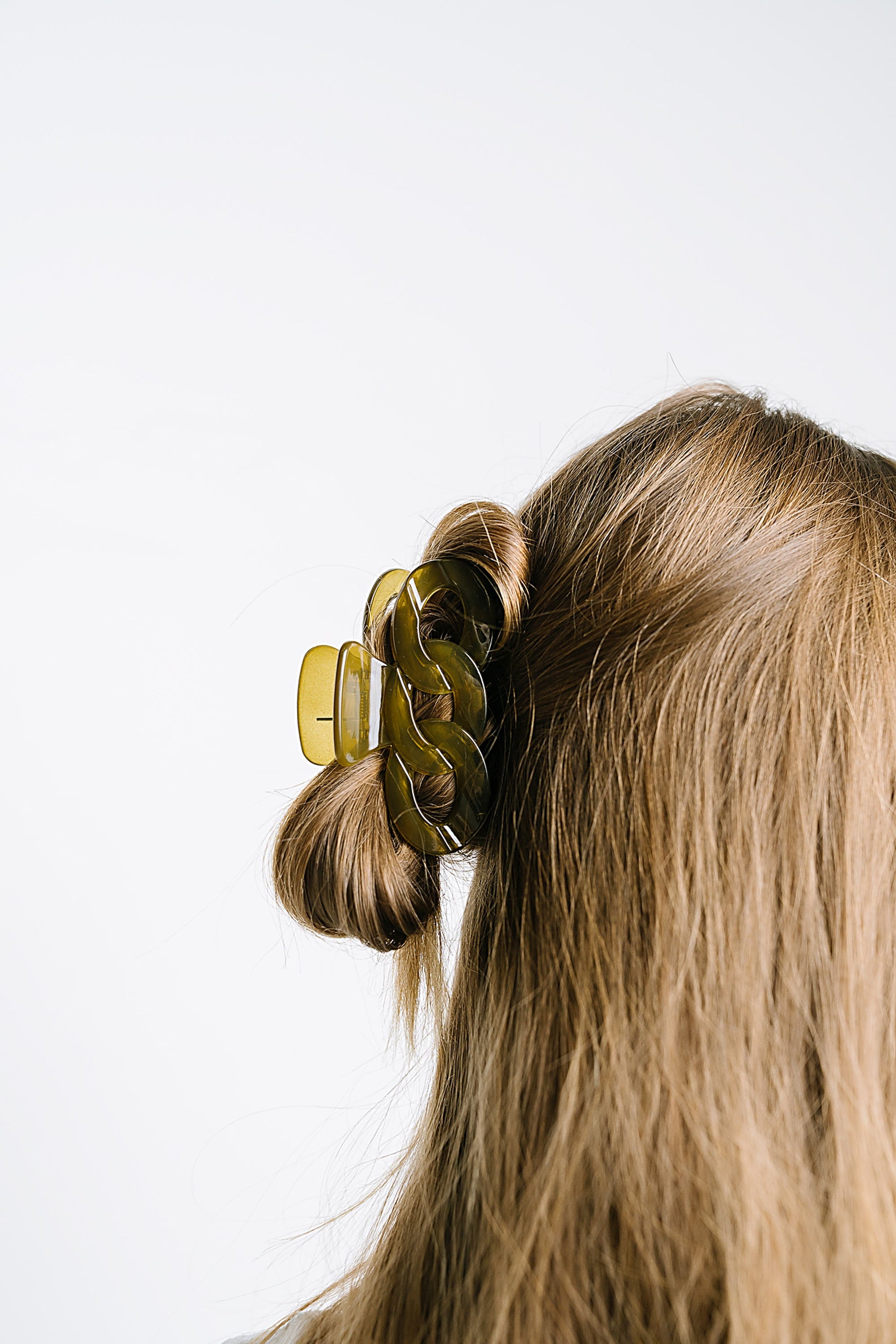 Jenny Claw Clip in Green