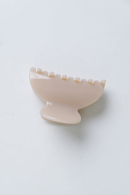 Sienna Claw Clip in Bone