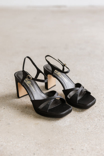 Josie Block Heel in Black
