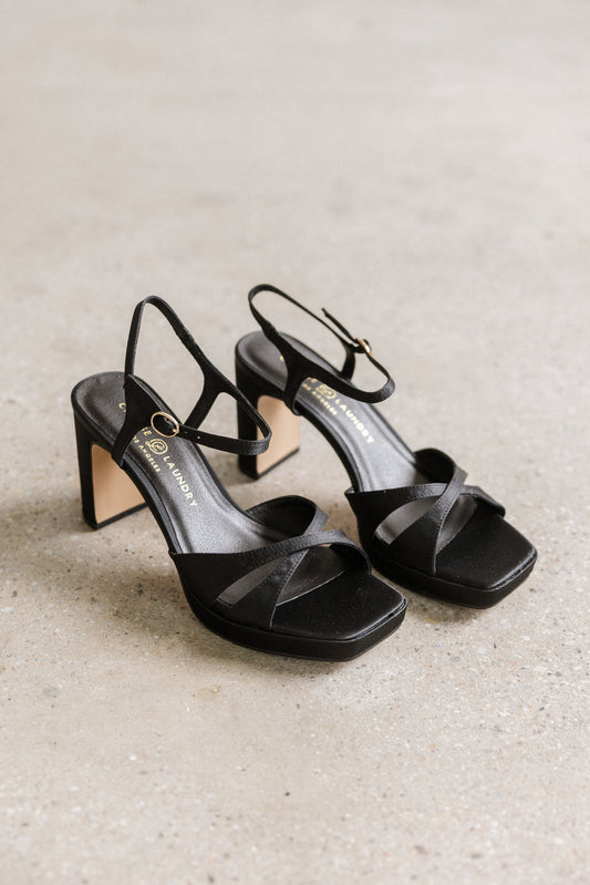 Josie Block Heel in Black