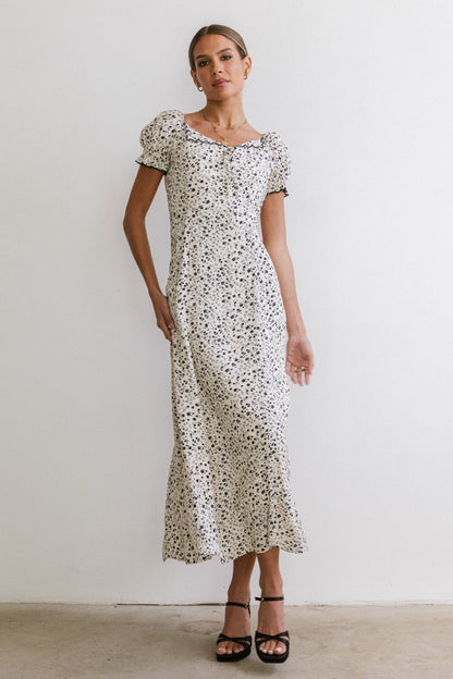 Marlow Maxi Dress in Cream - FINAL SALE